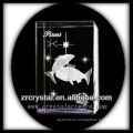 K9 3D Laser Crystal Pisces Inside